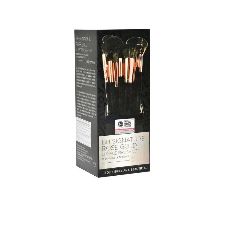 Bộ Cọ Trang Điểm 13 Cây BH COSMETICS Signature Rose Gold BHBO12